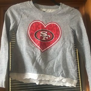 San Francisco 49ers woman sweatshirt